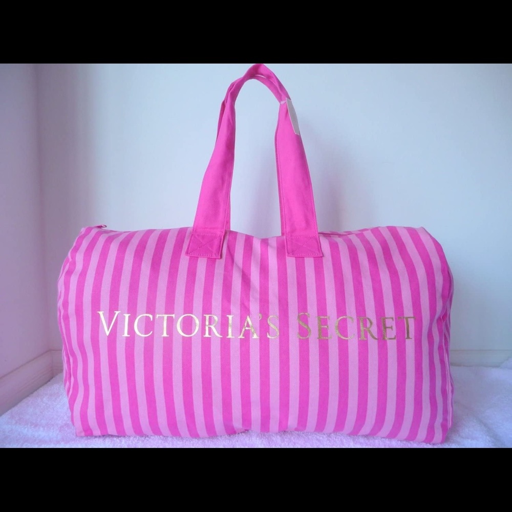VS Pink Duffle Bag